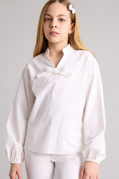 DeFacto Poplin Bluza za devojčice G7550A826SP