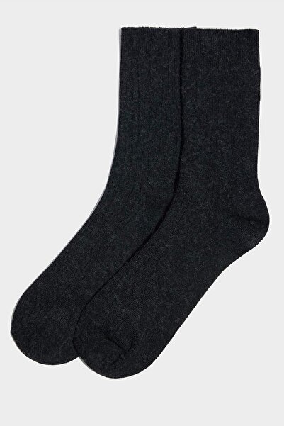 DeFacto Men's 2-Pack Wool Long Socks H1273Axns
