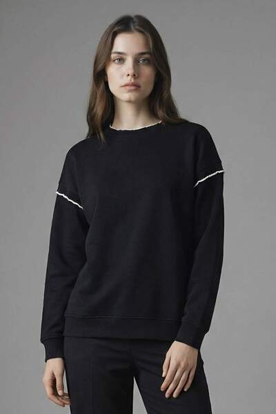 DeFacto %100 Pamuk Regular Fıt Sweatshirt Tunik G9241AX26SP