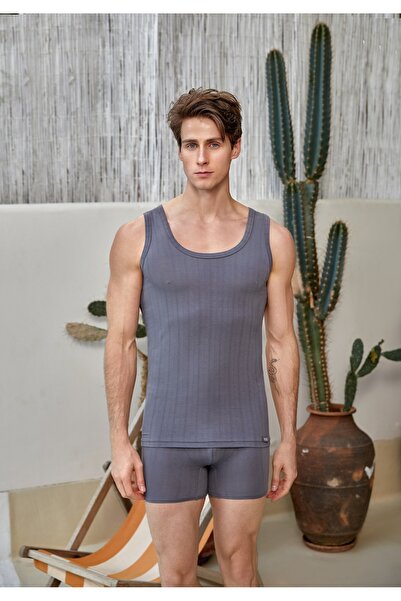 Berrak Men's Premium Athlete Breathable Textured Bamboo Fabric