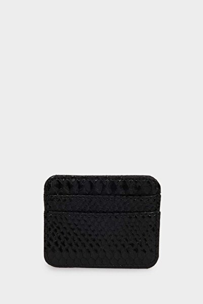 DeFacto Women's Faux Leather Card Holder H0948Axns