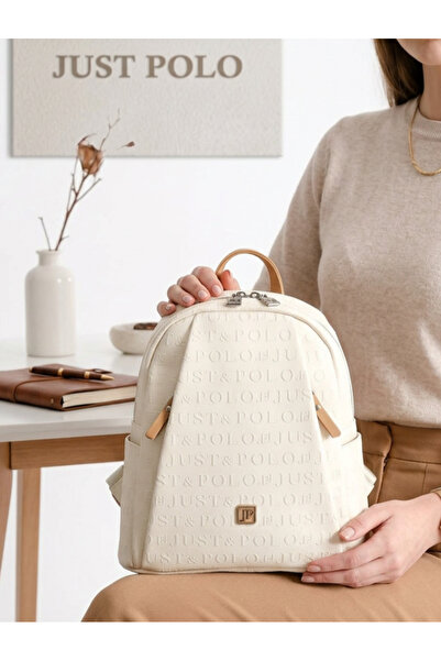 Just Polo Kadın  9 Bölmeli  SIRT Çantası Jp4040tm EBAT 30X28 CM