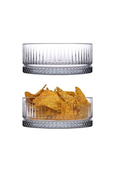 Paşabahçe 530042 Elysia 2-Piece Snack Bowl