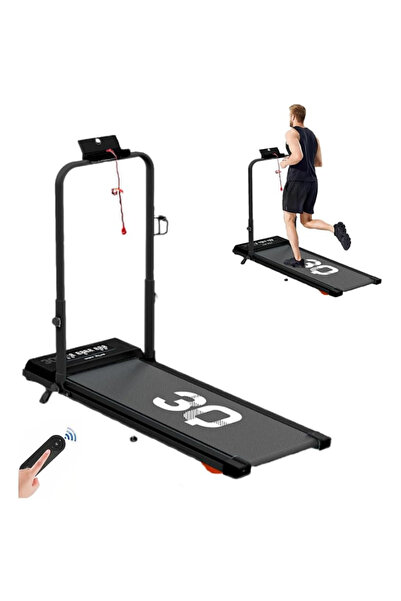 Unspecified جهاز مشي قابل للطي مع شاشة رقمية، سرعة 10 كم/ساعة، يتحمل وزن 120 كجم