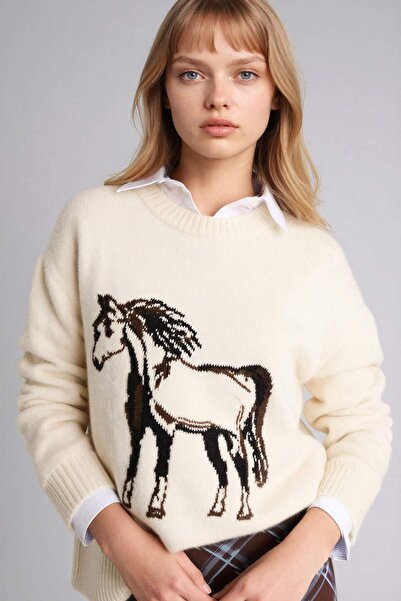 DeFacto Džemper regularnog kroja okrugla kragna G8663AX25WN