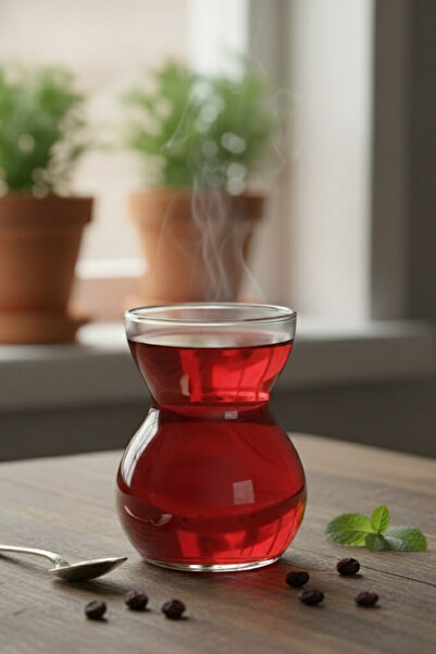 Paşabahçe Lace Tea Cups 6 Pieces 42841