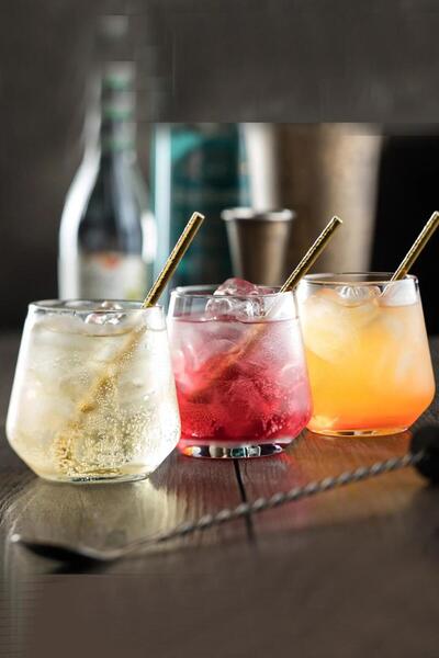 Paşabahçe 420184 طقم من 6 أكواب مشروبات خفيفة من أليجرا