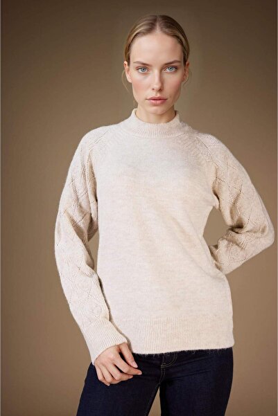 DeFacto Regular Fit Crew Neck Knitwear Sweater F4082Ax25Wn