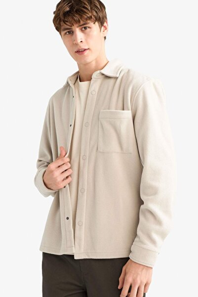 DeFacto Regular Fit Polar Long Sleeve Shirt (25 Wn)