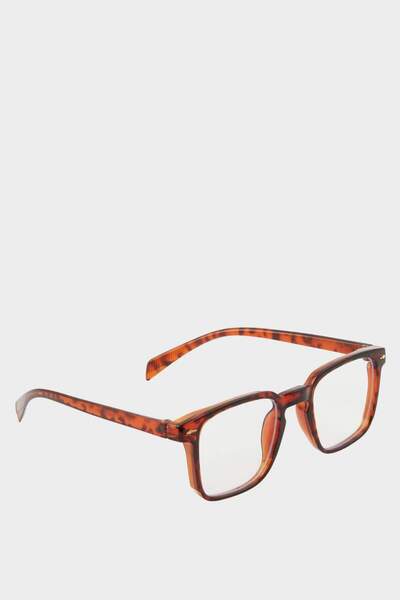 DeFacto Women's Square Patterned Reading Glasses G5234Axns