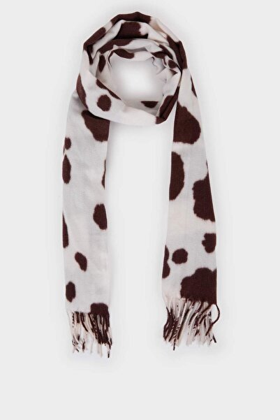 DeFacto Γυναικείο κασκόλ με σχέδιο F3451AX25WN