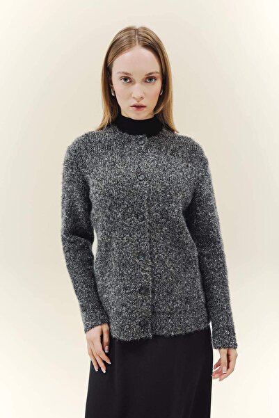 DeFacto Регулярний крій, велосипедна комір, трикотажний кардиган на ґудзиках ...