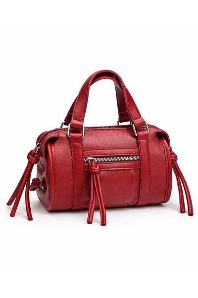 ÇANTAM GELSİN Τσάντα Shopper Τσάντα ώμου με αξεσουάρ ζώνης μπορντό