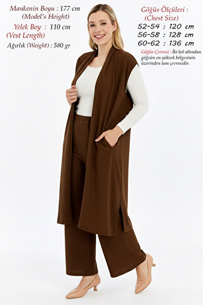 Laden بنطلون نسائي صيفي كبير الحجم مع حزام ومضاد للتعرق بجيوب طويل سترة طقم م...