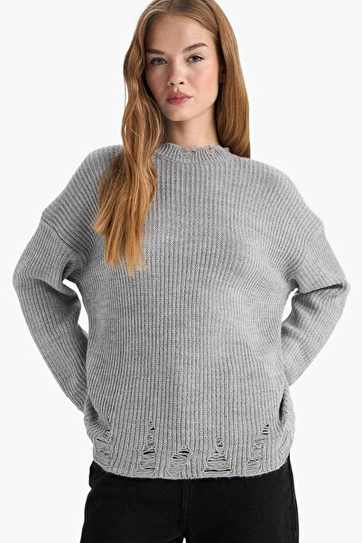 DeFacto Оверсайз велосипедний светр з коміром G1613AX25AU