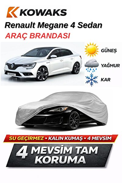 KOWAKS Renault Megane 4 Sedan Oto Branda, Araba Brandası
