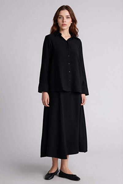 DeFacto A-Line Midi Skirt F4973Ax25Hs