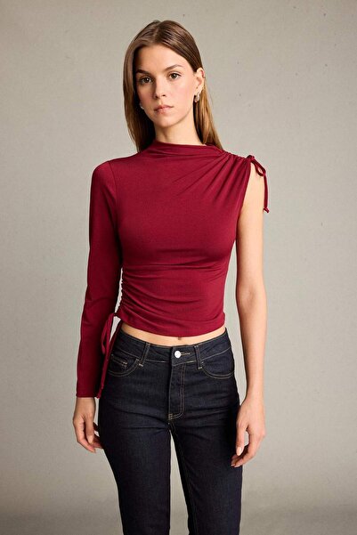 DeFacto Bluza na jedno rame Naborano G5051AX25WN