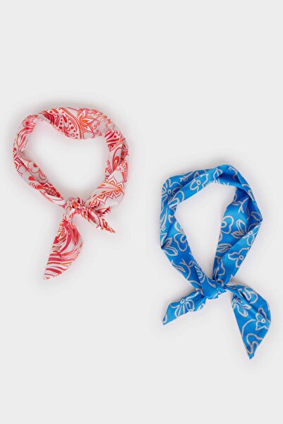 DeFacto Kadın Desenli 2li Fular G0505AXNS