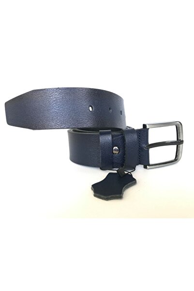 GoDeri 100% Piele de lux autentică, curea pentru blugi bleumarin=gkdk0003