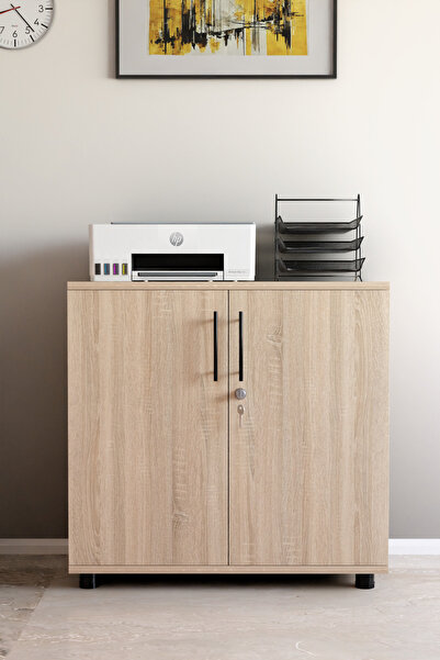 ODESSIA Çok Amaçlı Dolap Ofis Büro Mobilyası Evrak Dolabı Lüks Modern Kapaklı...