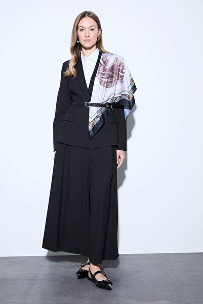 DeFacto Regular Fit Wide Leg Woven Trousers G1308Ax25Au