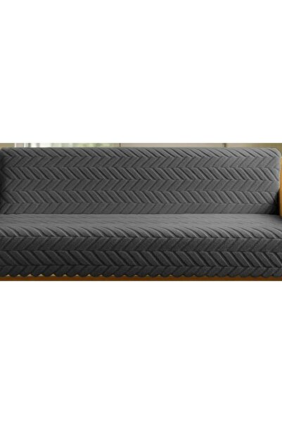 ROYAM غطاء أريكة قابل للتحويل إلى سرير مصنوع من القطن المخملي مع قاعدة مانعة ...