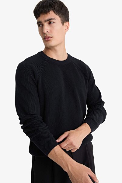 DeFacto Standard Fit Crew Neck Knitwear Sweater A8458Ax25Wn