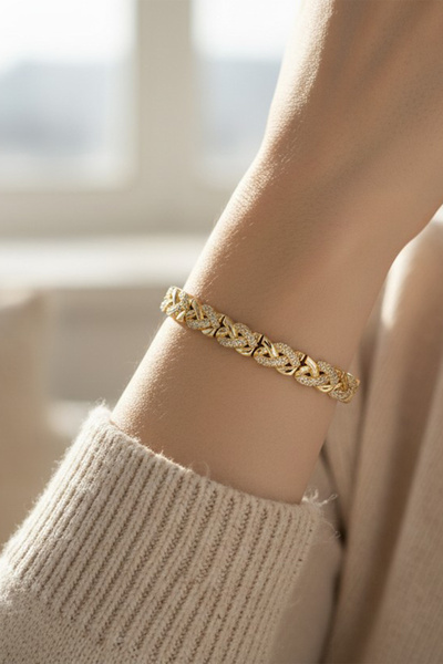 XUPING JEWELRY STİL İNCİSİ/XUPING JEWELRY MEYS GURMET ZİRKON TAŞLI BİLEKLİK