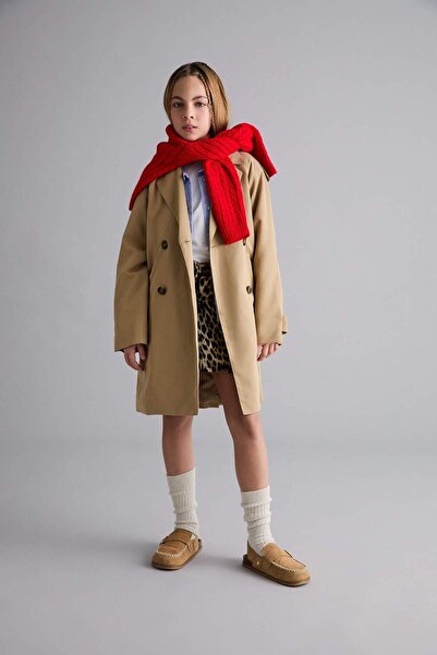 DeFacto Iskolai öves zsebes kabát lányoknak E7642A825AU