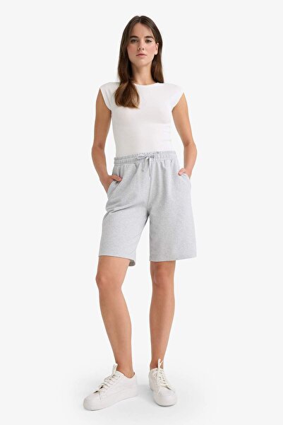 DeFacto Pantaloni scurți Bermuda subțiri cu croială normală și picior drept W...