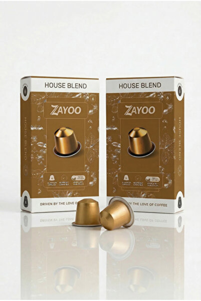 Zayoo Nespresso Original Uyumlu Alüminyum Kapsül - 2 Adet House Blend/Lungo 6...