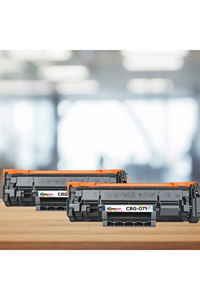 tonermax Canon CRG-071 Muadil Toner - Çipli 2'li Avantaj Paket / Canon I-Sens...