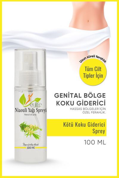 Niaouli Suyu Kötü Koku Önleyici Arındırıcı Ferahlatıcı Hassas Bölge Toniği 100 ml