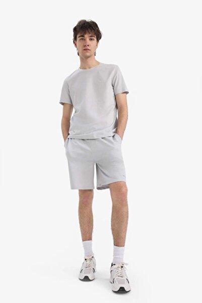 DeFacto Beli Bağcıklı Dar Paça Şort E5843AX25SM