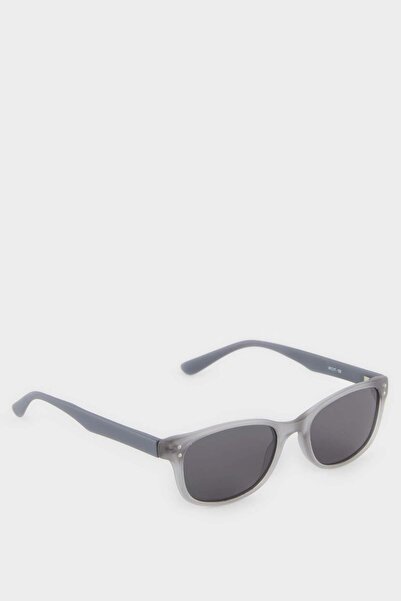 DeFacto Round Gray Plastic Frame Black Glass Polarized Sunglasses Boy Child F...