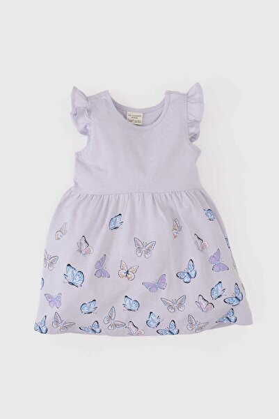 DeFacto Blumiges Kurzarmkleid Baby Mädchen C0075A525SM