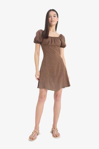 DeFacto Καφέ Γυναικείο Φόρεμα E0873AX/BN333