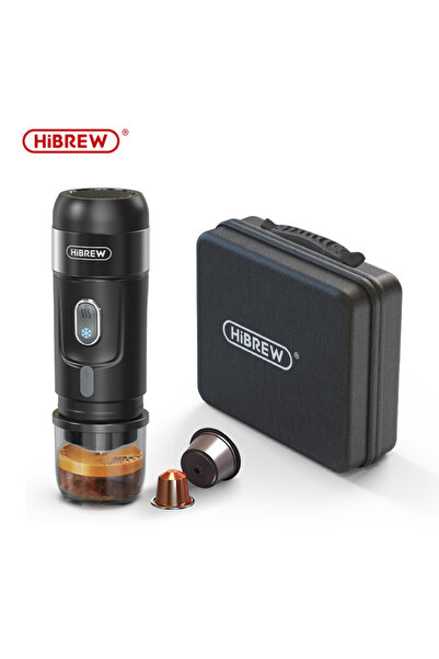 HIBREW ماكينة قهوة محمولة EU H4A Plus، ماكينة صنع قهوة إسبريسو، متوافقة مع كب...