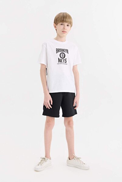 DeFacto شورت بخصر مطاطي للأولاد E6892A825SM