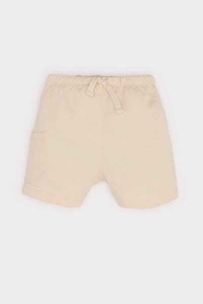 DeFacto Beli Lastikli Şort Erkek Bebek E8504A525SM