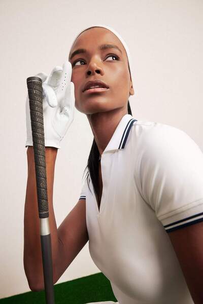 DeFacto Tricou sport cu mânecă scurtă cu guler polo standard D9300AX25SP