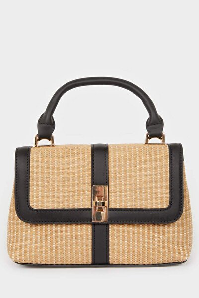 DeFacto حقيبة كتف نسائية من القش E2811AXNS