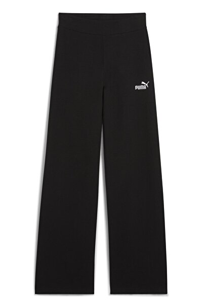 Puma 682428 ESS Logo Colanți cu talie înaltă pentru femei NEGRU