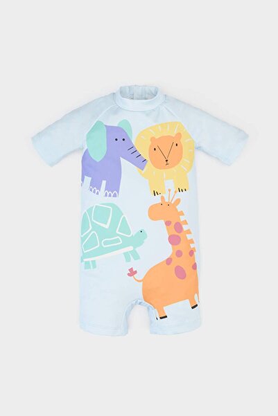 DeFacto Patterned Swimsuit Baby Boy E3358A525Sm