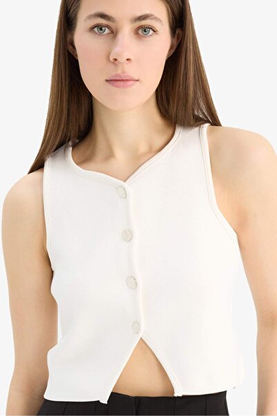 DeFacto Регулярний крій, велосипедний комір, застібка на ґудзиках, чорний три...