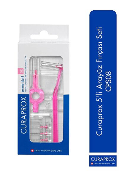 Curaprox 5'li Arayüz Fırçası Seti, CPS08
