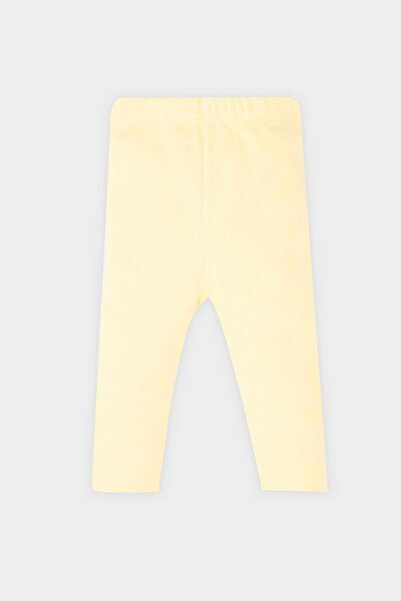 DeFacto Beli Lastikli Fitilli Kaşkorse Tayt Kız Bebek E6364A525SP