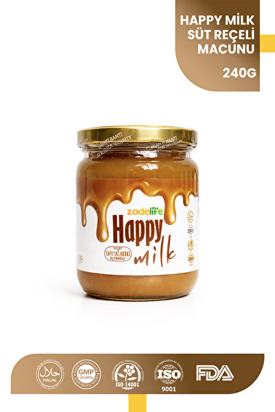 zadelife Happy Milk Süt Reçeli 240 Gr