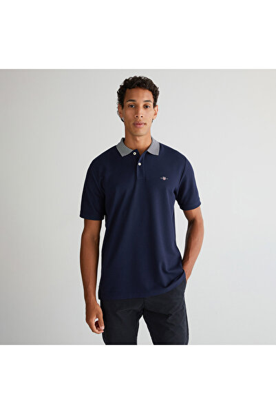 Gant Erkek Lacivert Regular Fit Polo